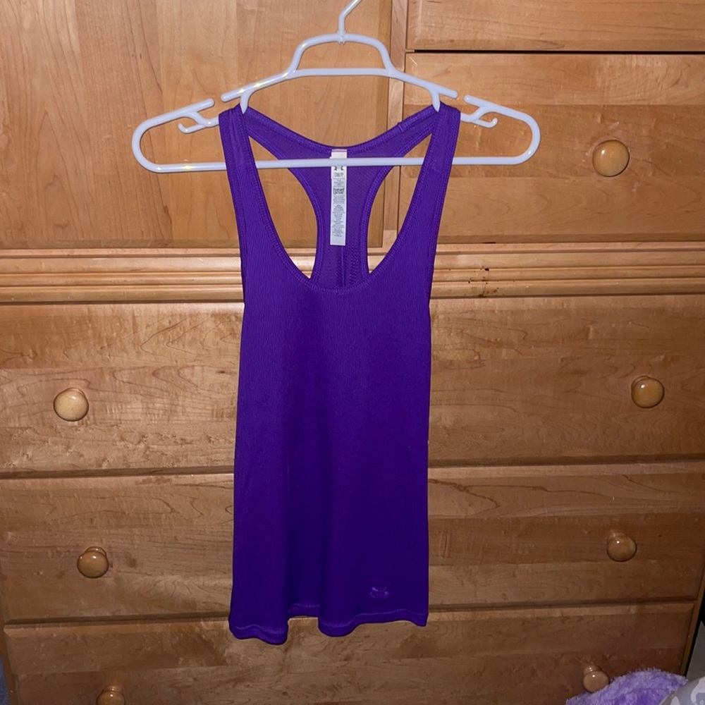 Small Purple Under Armor tank top!
